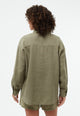 Givn Berlin Blusenhemd GBNADA aus Leinen Blouse Faded Olive (Linen)