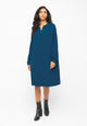 Givn Berlin Blusenkleid NURA aus LENZING™ ECOVERO™ Dress Moroccan Blue