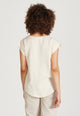 Givn Berlin Blusenshirt CAPRI aus TENCEL™ Lyocell Blouse Off White (Tencel)