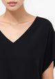 Givn Berlin Blusenshirt GBRUBY relaxed Fit aus LENZING™ ECOVERO™ Blouse Black