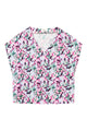 Givn Berlin Blusenshirt GBRUBY relaxed Fit aus LENZING™ ECOVERO™ Blouse Green / Violet (Bubbles)