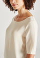Givn Berlin Blusenshirt ISLA aus TENCEL™ Lyocell Blouse Off White (Tencel)