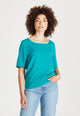 Givn Berlin Blusenshirt ISLA aus TENCEL™ Lyocell Blouse Sea Green (Tencel)