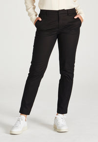 Givn Berlin Bügelfaltenhose MONICA aus Bio-Baumwolle Trousers Black