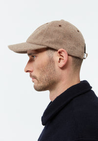 Givn Berlin Cap GBTIM aus Wolle Hat Dark Beige