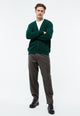 Givn Berlin Cardigan GBJUNIS aus recyceltem Wollgemisch Cardigan Bottle Green