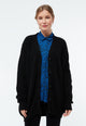 Givn Berlin Cardigan GBRAYA im loose Fit aus recyceltem Wollgemisch Cardigan Black