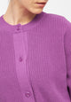 Givn Berlin Cardigan OLINA aus Bio-Baumwolle Cardigan Vivid Violet