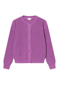 Givn Berlin Cardigan OLINA aus Bio-Baumwolle Cardigan Vivid Violet
