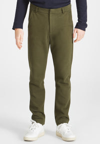 Givn Berlin Chino-Hose JASON aus Bio-Baumwolle Trousers Moss Green (Structure)