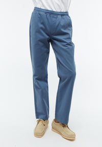 Givn Berlin Chinohose GBERIC aus Bio-Baumwolle mit elastischem Bund Trousers Steel Blue