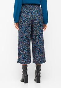 Givn Berlin Culotte ANNA aus LENZING™ ECOVERO™ Trousers Moroccan / Lime (Leo)