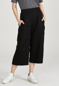 Givn Berlin Culotte ANNA aus TENCEL™ Lyocell Trousers Black (Tencel)