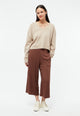 Givn Berlin Culotte GBANNA aus LENZING™ ECOVERO™ Trousers Chocolate Brown