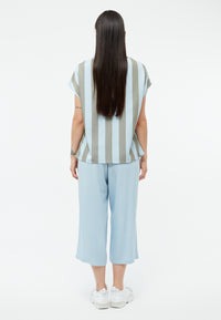 Givn Berlin Culotte GBANNA aus LENZING™ ECOVERO™ Trousers Ice Water Blue