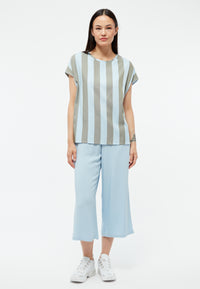 Givn Berlin Culotte GBANNA aus LENZING™ ECOVERO™ Trousers Ice Water Blue