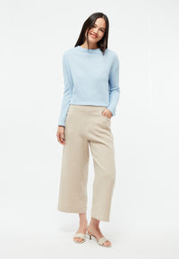 Givn Berlin Culotte GBFAY aus Leinen Trousers Oat Beige (Linen)