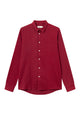 Givn Berlin Flanellhemd KENT aus Bio-Baumwolle Buttoned Shirt Tibetan Red