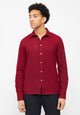 Givn Berlin Flanellhemd KENT aus Bio-Baumwolle Buttoned Shirt Tibetan Red
