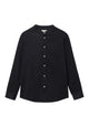 Givn Berlin Flanellhemd WES aus Bio-Baumwolle Buttoned Shirt Anthracite