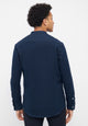Givn Berlin Flanellhemd WES aus Bio-Baumwolle Buttoned Shirt Marine Blue