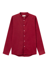 Givn Berlin Flanellhemd WES aus Bio-Baumwolle Buttoned Shirt Tibetan Red