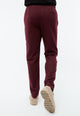 Givn Berlin Flanellhose GBERIC aus Bio-Baumwolle mit Gummibund Trousers Burgundy