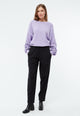 Givn Berlin Flanellhose GBHELENA in gerader Passform Trousers Anthracite
