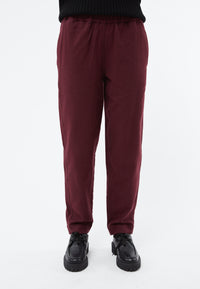 Givn Berlin Flanellhose GBHELENA in gerader Passform Trousers Burgundy