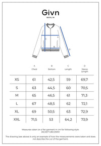 Givn Berlin Fleecejacke GBCONNY aus recyceltem Polyester Jacket Off White
