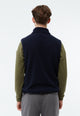 Givn Berlin Fleeceweste GBSIMON aus recyceltem Polyester Jacket Dark Blue