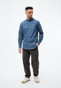 Givn Berlin GBBennet Buttoned Shirt Berlin Blue