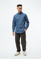 Givn Berlin GBBennet Buttoned Shirt Berlin Blue