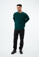 Givn Berlin Strickpullover GBBRENDAN loose Fit aus Bio-Baumwolle Sweater Dark Teal