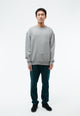 Givn Berlin Heavyweight Sweater GBCEMALI relaxed Fit aus Bio-Baumwolle Sweater Grey Melange