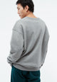 Givn Berlin Heavyweight Sweater GBCEMALI relaxed Fit aus Bio-Baumwolle Sweater Grey Melange