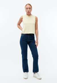 Givn Berlin Jeanshose GBCHARLOTTE regular aus Bio-Baumwolle Jeans Dark Blue
