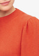 Givn Berlin Sweater GBCLOUDY aus recycelter Baumwolle mit Puffärmeln Sweater Dark Orange