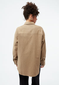 Givn Berlin GBCosima Blouse Beige / Grey (Melange)