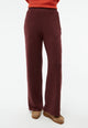 Givn Berlin Hose GBELSIE aus recycelter Baumwolle mit weitem Bein Trousers Aubergine