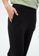 Givn Berlin Hose GBELSIE aus recycelter Baumwolle mit weitem Bein Trousers Black