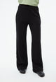 Givn Berlin Hose GBELSIE aus recycelter Baumwolle mit weitem Bein Trousers Black