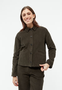 Givn Berlin GBEmmi Jacket Dark Olive (Cord)