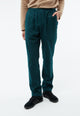 Givn Berlin Flanellhose GBERIC aus Bio-Baumwolle mit Gummibund Trousers Dark Teal