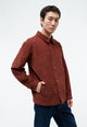 Givn Berlin Kordjacke GBHUNTER aus Bio-Baumwolle Jacket Intense Rust (Cord)