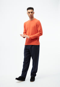 Givn Berlin Sweater GBIAN aus recycleter Baumwolle Sweater Dark Orange