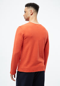 Givn Berlin Sweater GBIAN aus recycleter Baumwolle Sweater Dark Orange