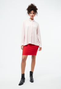 Givn Berlin Bluse GBIVA aus LENZING™ ECOVERO™ mit Stehkragen Blouse Blush Pink