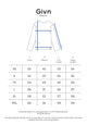 Givn Berlin Cropped Sweater GBJESSA (Logo) aus Bio-Baumwolle Sweater Grey Melange