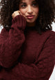 Givn Berlin GBJustine Sweater Burgundy (Merino)